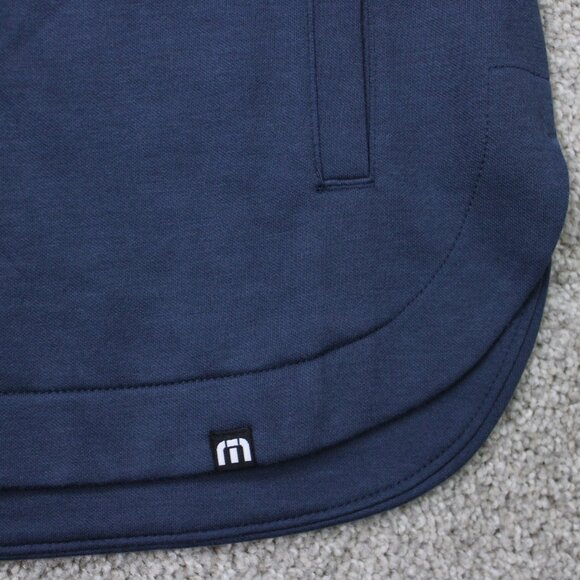 Travis Mathew Sweatshirt NWT Women Small Blue Coveside Full Zip Jacket Bud Light - Picture 5 of 16